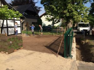 Natursteinmauern, Rollrasen, Pflasterflächen und Zaunbau, Dirk Prothmann Garten- und Landschaftsbau, Hille