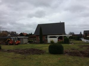 Gartenanlage mit Wassergebundener Wegedecke, Dirk Prothmann Garten- und Landschaftsbau, Hille