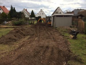 Gartenanlage mit Wassergebundener Wegedecke, Dirk Prothmann Garten- und Landschaftsbau, Hille