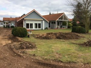 Gartenanlage mit Wassergebundener Wegedecke, Dirk Prothmann Garten- und Landschaftsbau, Hille