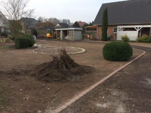 Gartenanlage mit Wassergebundener Wegedecke, Dirk Prothmann Garten- und Landschaftsbau, Hille