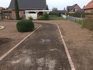 Gartenanlage mit Wassergebundener Wegedecke, Dirk Prothmann Garten- und Landschaftsbau, Hille